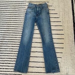 AGOLDE high waist vintage flare jeans NWT